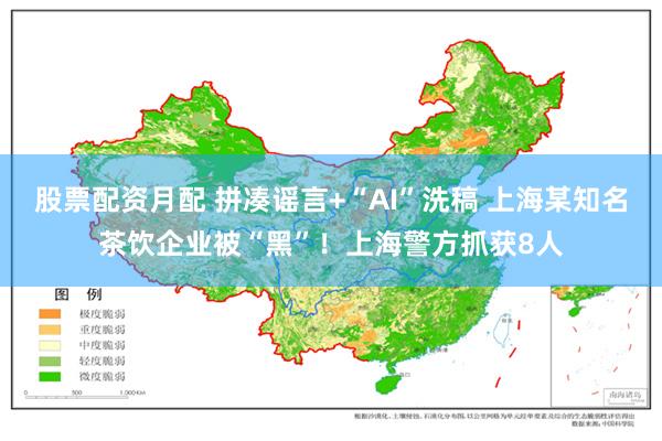股票配资月配 拼凑谣言+“AI”洗稿 上海某知名茶饮企业被“黑”！上海警方抓获8人